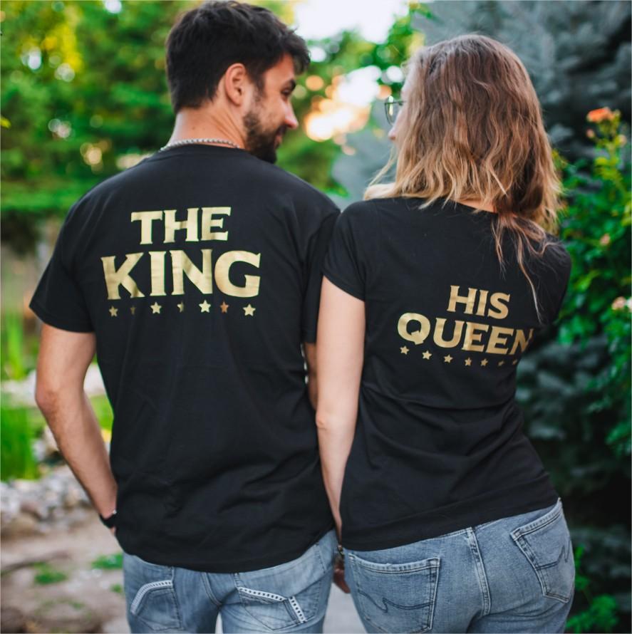 Black King & Queen Shirts
